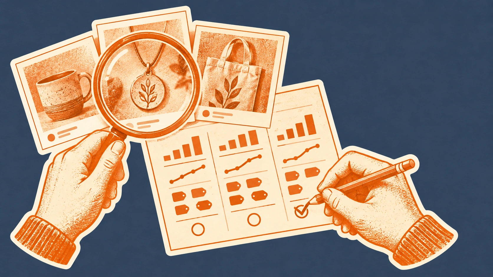 Cover illustration for Best DMM Etsy Helper Alternatives for Etsy Listing Data